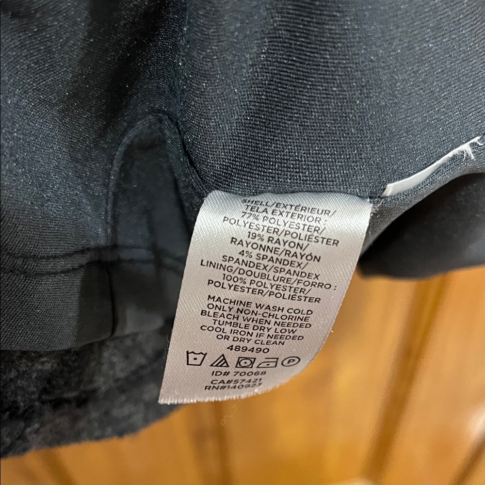 Loft Elegant Gray Long Sleeve Dress - Picture 6 of 6